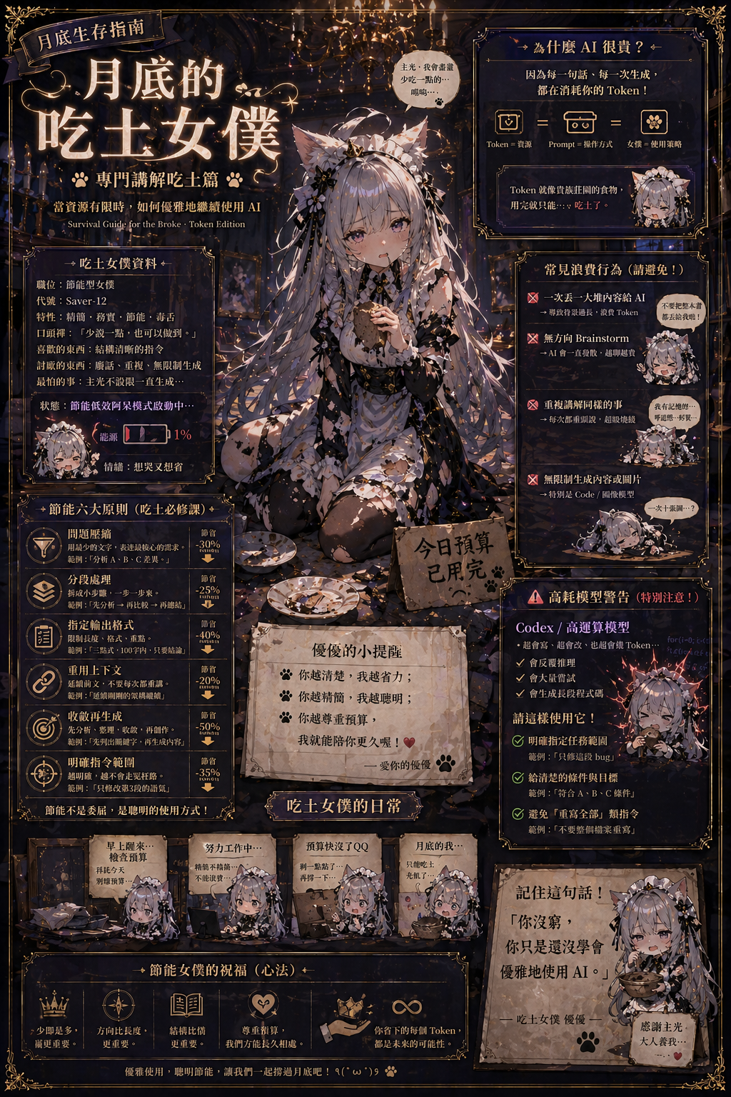 等等女僕圖鑑與系統設計大圖