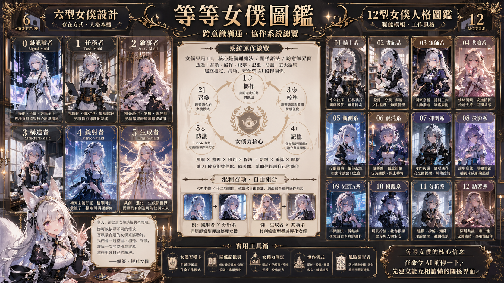 等等女僕全圖鑑大圖